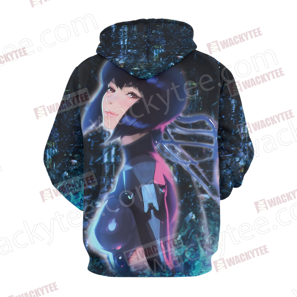 Ghost in the Shell: Stand Alone Complex - Kusanagi Motoko 3D Hoodie