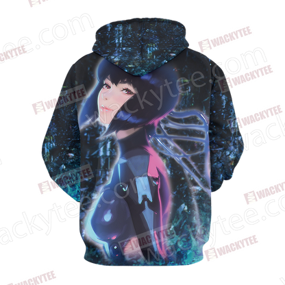 Ghost in the Shell: Stand Alone Complex - Kusanagi Motoko 3D Hoodie