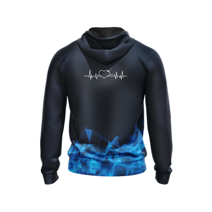 Nursing In My Veins Jesus In My Heart Unisex 3D Hoodie