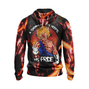 Saiyan Pride Unisex 3D Hoodie