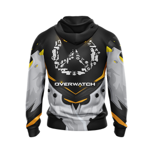 Overwatch Weapons Logo Unisex 3D Hoodie