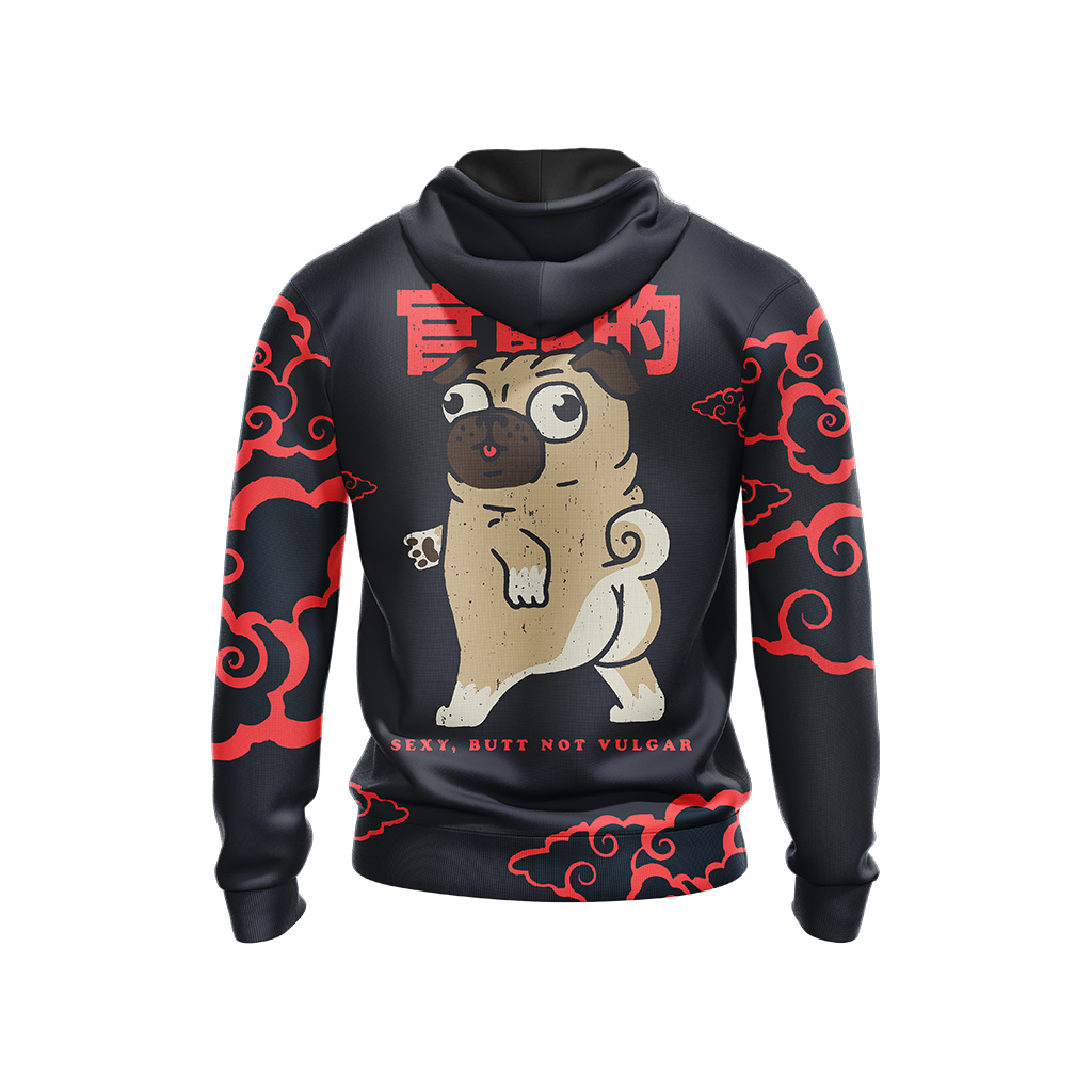 Pug Japanese Dogs Unisex 3D Hoodie