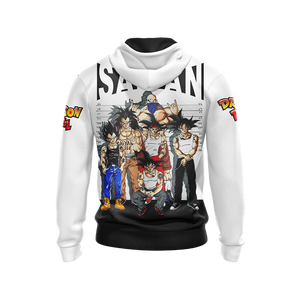 Dragon Ball - Saiyan Gang Unisex 3D Hoodie