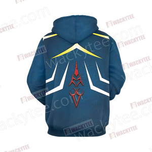 Fate/ Stay Night - Saber symbol Unisex 3D Hoodie