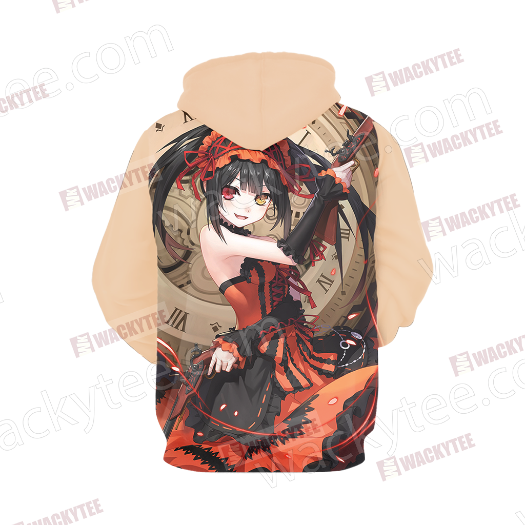 Date A Live - Kurumi Unisex 3D Hoodie