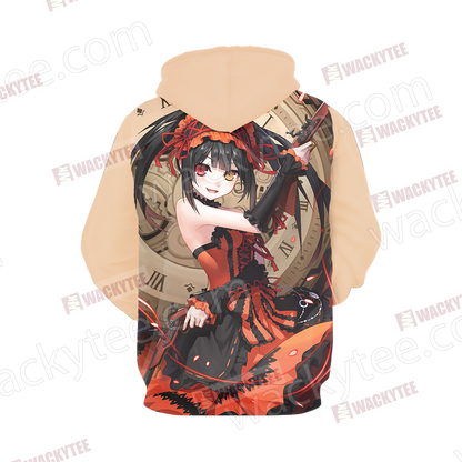 Date A Live - Kurumi Unisex 3D Hoodie