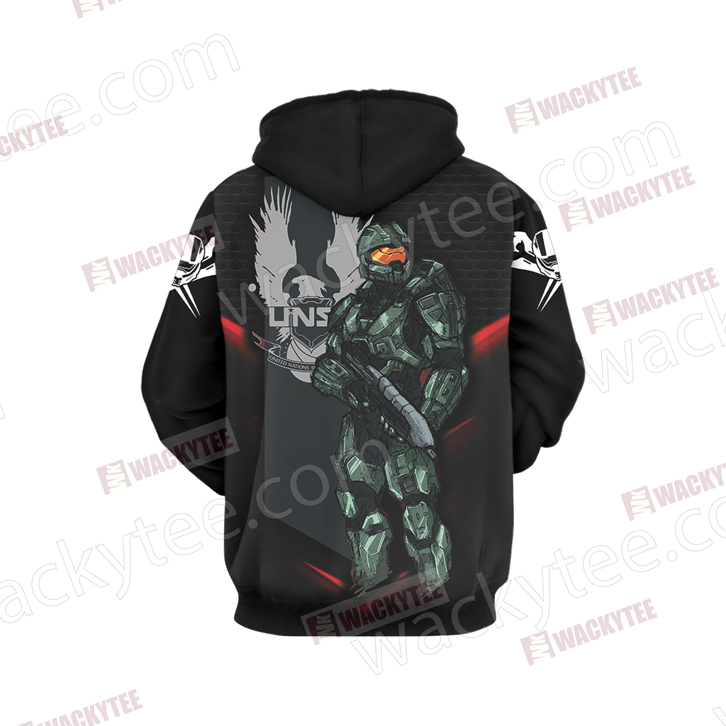 Halo - Master Chief Unisex 3D Hoodie