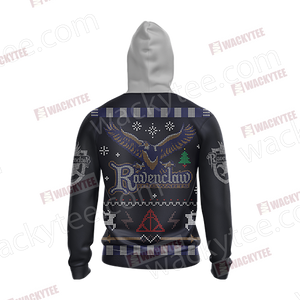 Harry Potter Wise Like A Ravenclaw Winter Style Unisex 3D Hoodie