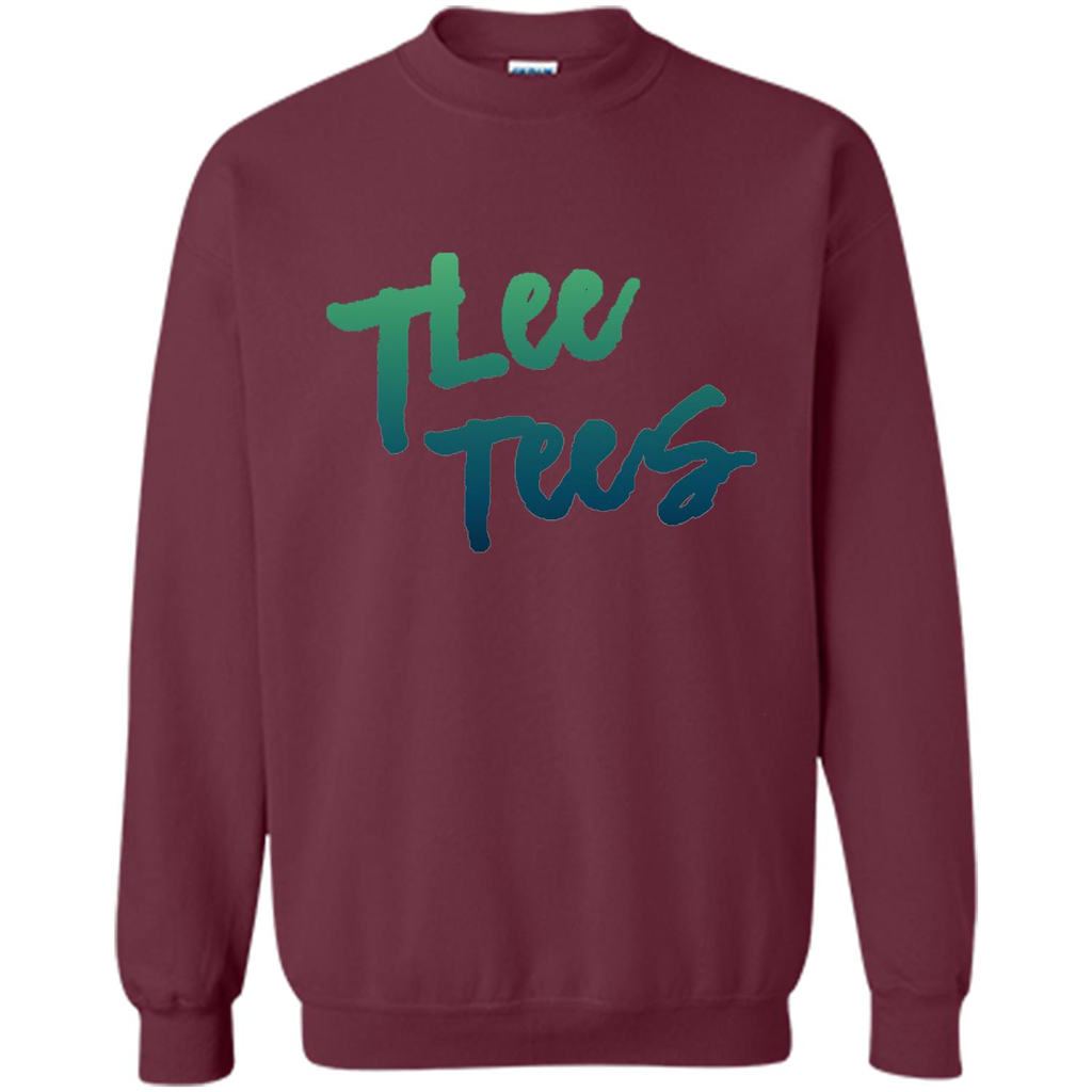Exclusive Logo Tlee Tees Maroon