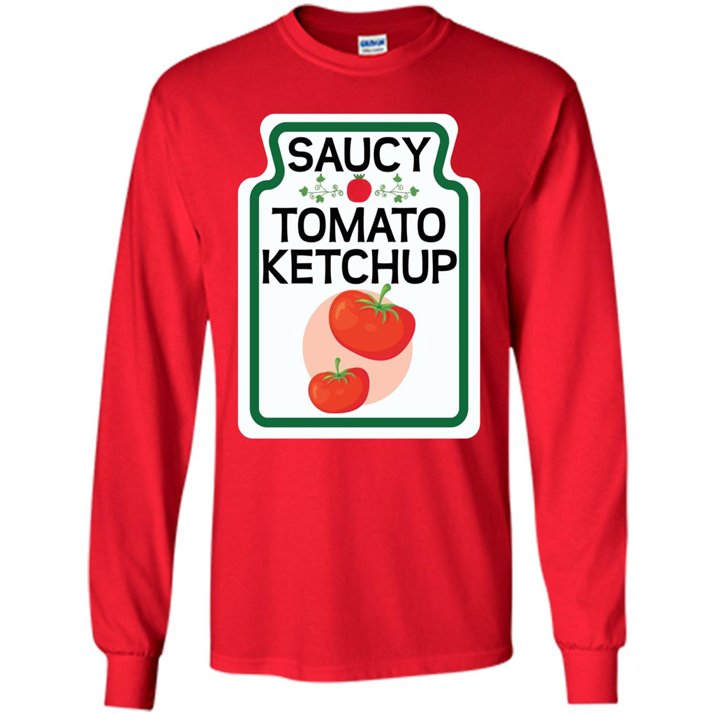 Saucy Tomato Ketchup T-shirt Red