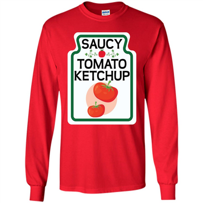Saucy Tomato Ketchup T-shirt Red