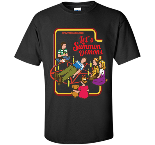Let's Summon Demons T-Shirt Black
