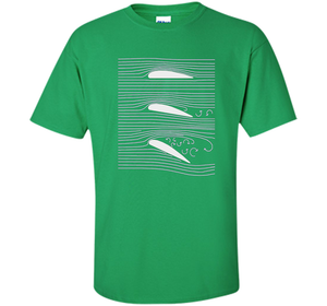 Airplane Wing T-Shirt Aerospace Airfoil Stall Diagram cool shirt