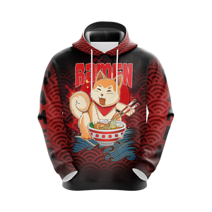 Shiba Inu and Ramen Japanese Style Unisex 3D Hoodie