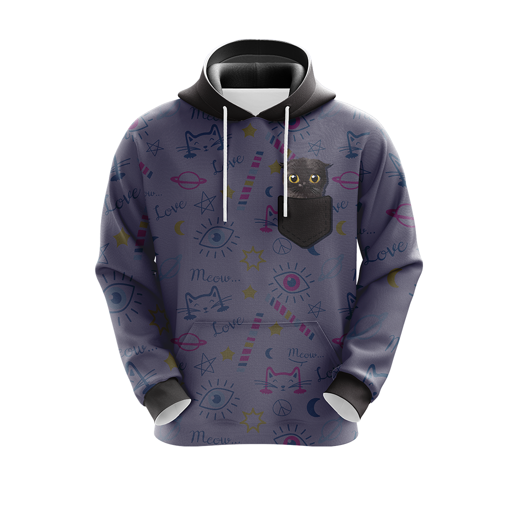 I Love Cats More Than People Unisex 3D Hoodie