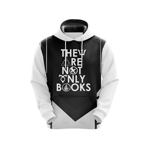 Multifandom - They Are Not Only Books Unisex 3D Hoodie