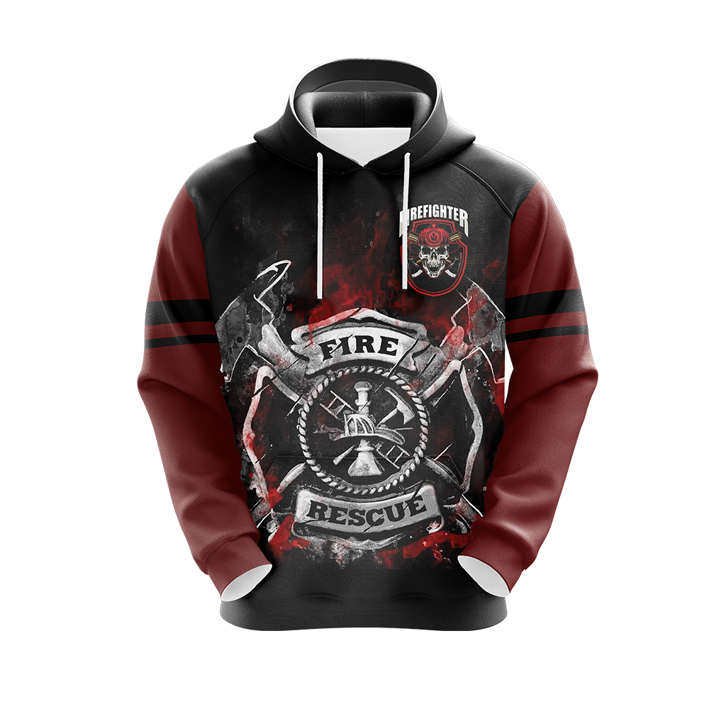 Being A Firefighter Is A Choice Being A Retried Firefighter Is An Honor Unisex 3D Hoodie