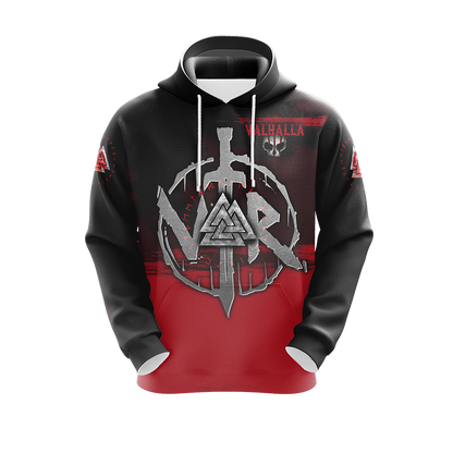 Viking Never Push A Man To Violence Who Has Been Looking For An Excuse To Die in Battle and Go To Valhalla Unisex T-shirt Zip Hoodie Pullover Hoodie