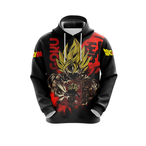 Dragon Ball Son Goku Super Saiyan Unisex 3D Pullover Hoodie