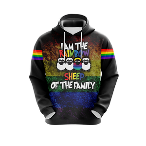 LGBT - I Am Rainbow Sheep Of The The Family Unisex 3D Hoodie