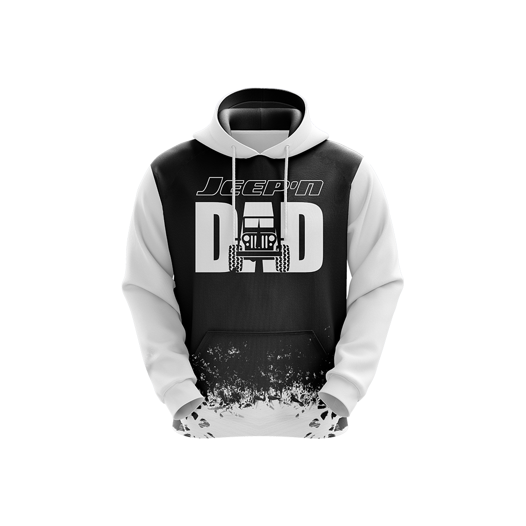 Jeep n Dad Father's Day Unisex 3D Hoodie