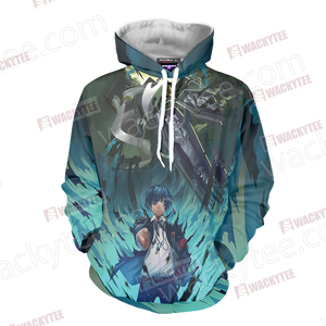 Persona 3 Thanatos And Makoto Yuuki 3D Hoodie