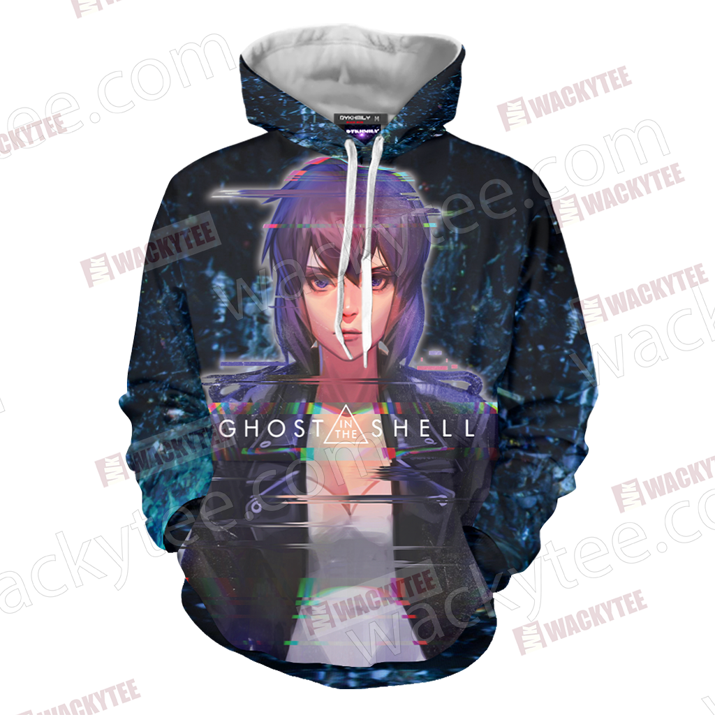 Ghost in the Shell: Stand Alone Complex - Kusanagi Motoko 3D Hoodie