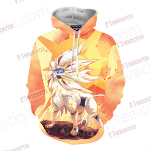 Pokemon Solgaleo Unisex 3D Hoodie