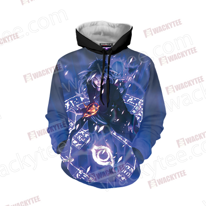 Yu Gi Oh! Dark Ryo Bakura 3D Hoodie