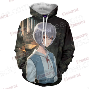 Shin Seiki Evangelion Ayanami Rei Unisex 3D Hoodie