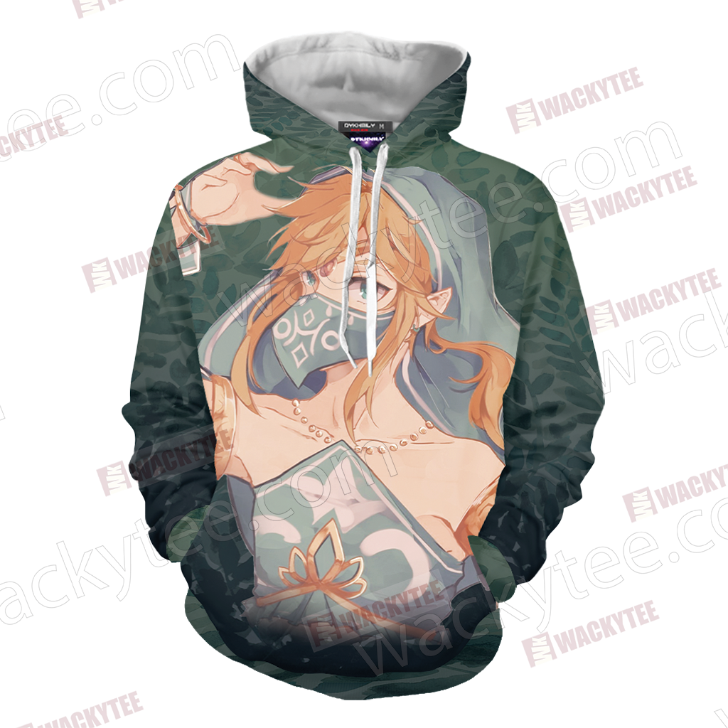 The Legend of Zelda: Breath of the Wild Gerudo Link 3D Hoodie