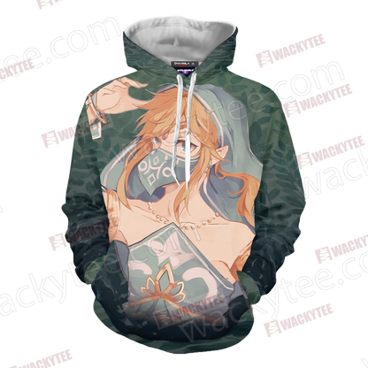 The Legend of Zelda: Breath of the Wild Gerudo Link 3D Hoodie