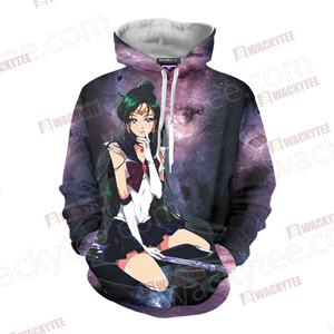 Sailor Moon Sailor Pluto 3D Hoodie