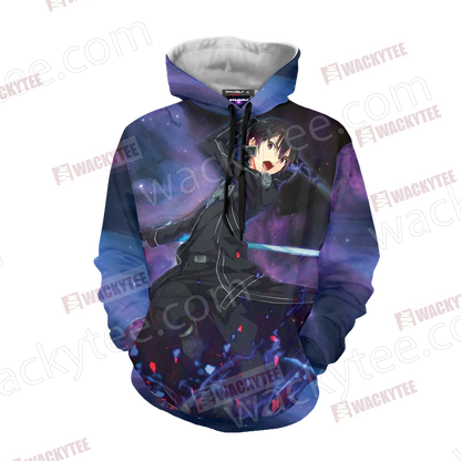Sword Art Online Kirito 3D Hoodie