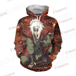 Naruto Jiraiya 3D Hoodie