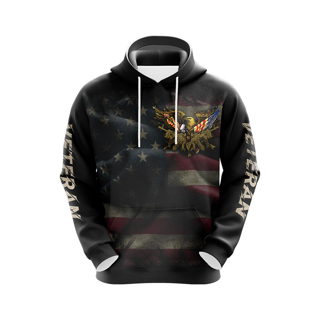 I Proudly Wear My Scars Some Visible Some Not - Veteran Unisex 3D Hoodie