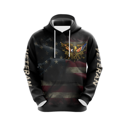 I Proudly Wear My Scars Some Visible Some Not - Veteran Unisex 3D Hoodie