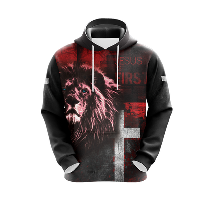 Chirstian Jesus Is My God My King My Lord Unisex 3D Hoodie