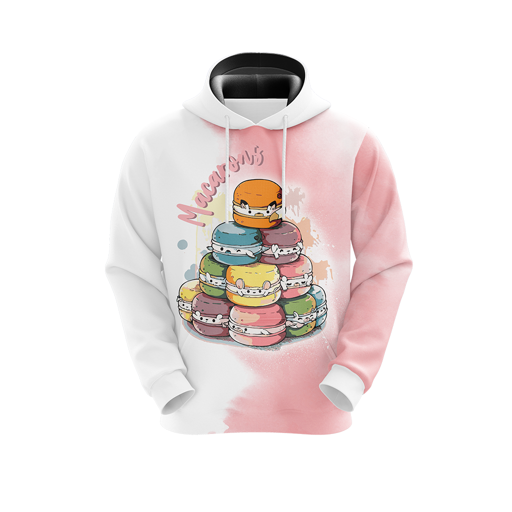 Macarons Unisex 3D Hoodie