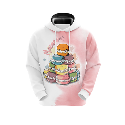 Macarons Unisex 3D Hoodie
