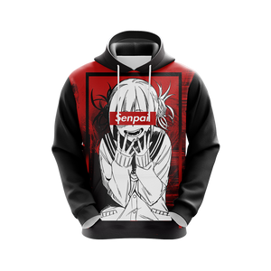 Japanese Girl Senpai 3D Hoodie