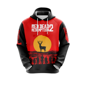 Red Dead Redemption 2 New Look Unisex 3D Hoodie