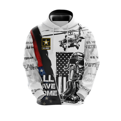 US Army Veteran T-shirt Zip Hoodie Hawaiian shirt