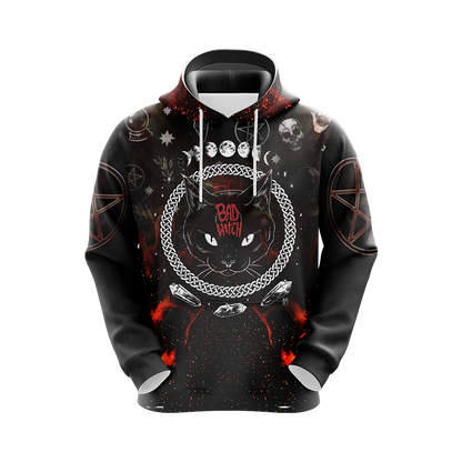 Bad Witch Unisex 3D Hoodie