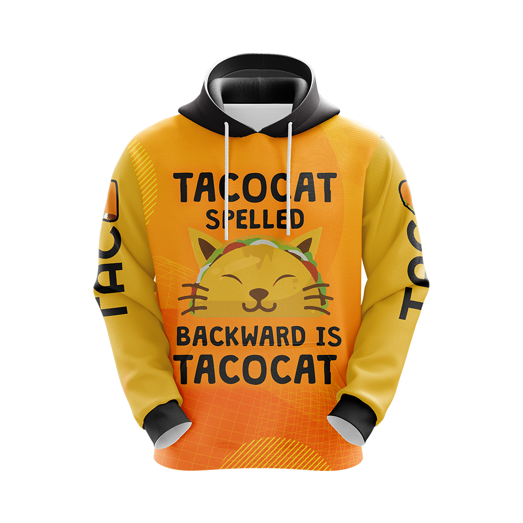 Tacocat Speeled Backward Is Tacocat Unisex 3D Hoodie