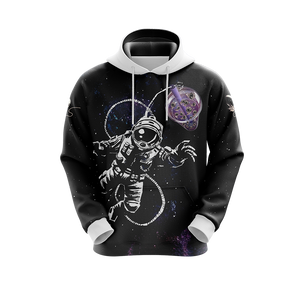 Bubble Tea x Astronaut Unisex 3D Hoodie