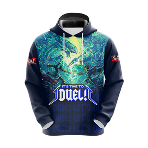 Yu-Gi-Oh! It's Time To Duel Mutō Yūgi vs Seto Kaiba Unisex 3D T-shirt Zip Hoodie Pullover Hoodie   