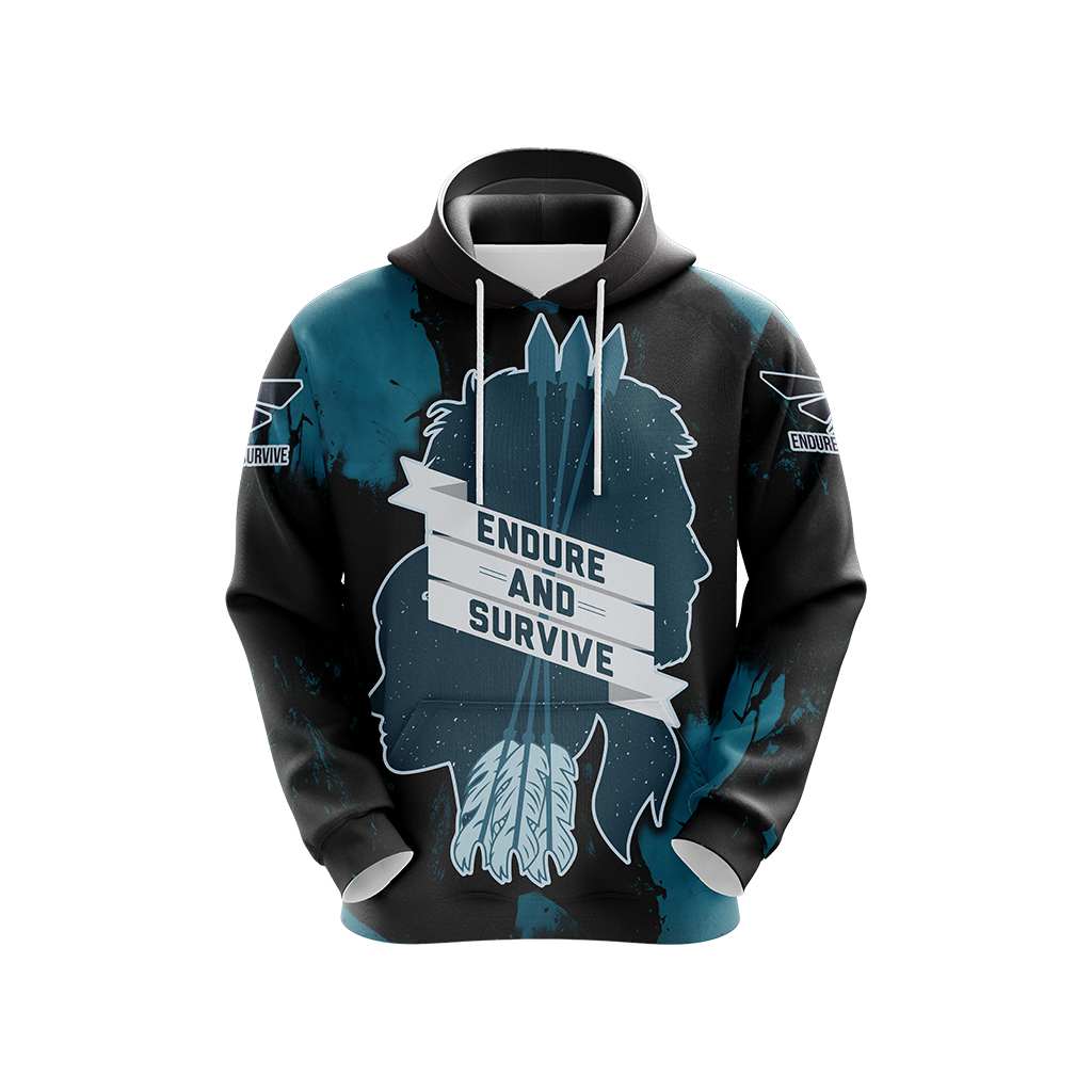 The last of Us - Endure and Survive Unisex 3D Hoodie