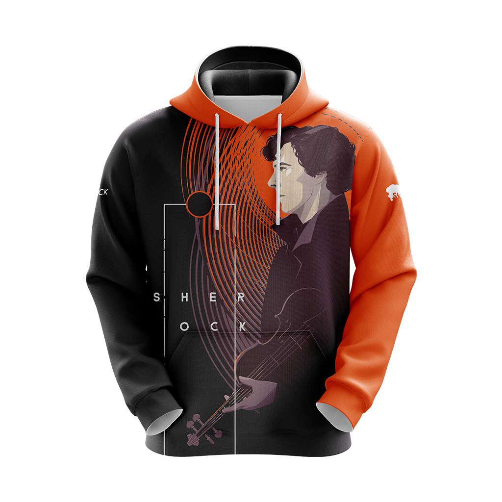 Sherlock New Look Unisex 3D Hoodie