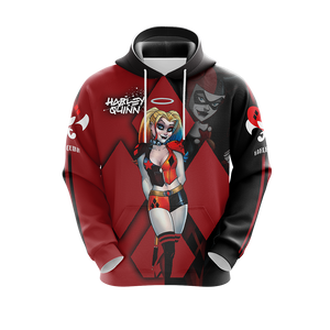 Harley Quinn - Old And New Style Unisex 3D Hoodie